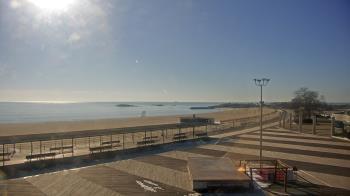 Weather camera view of Ocean Beach Park.