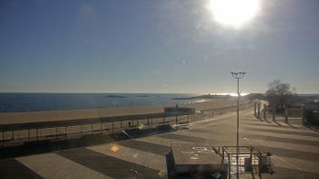 Weather camera view of Ocean Beach Park.