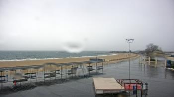 Weather camera view of Ocean Beach Park.