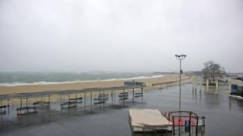 Weather camera view of Ocean Beach Park.