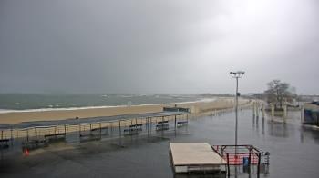 Weather camera view of Ocean Beach Park.