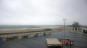 Weather camera view of Ocean Beach Park.