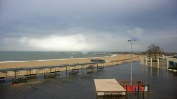 Weather camera view of Ocean Beach Park.