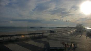 Weather camera view of Ocean Beach Park.