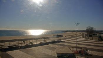 Weather camera view of Ocean Beach Park.