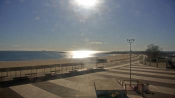 Weather camera view of Ocean Beach Park.