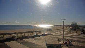 Weather camera view of Ocean Beach Park.