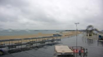 Weather camera view of Ocean Beach Park.