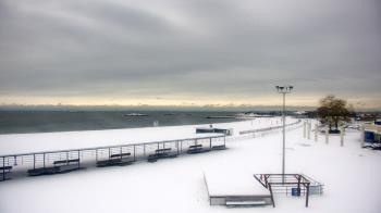 Weather camera view of Ocean Beach Park.