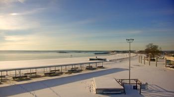 Weather camera view of Ocean Beach Park.
