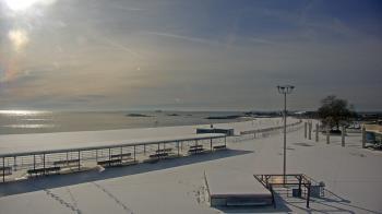 Weather camera view of Ocean Beach Park.