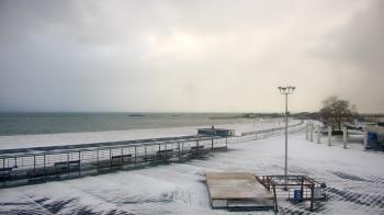 Weather camera view of Ocean Beach Park.