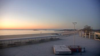 Weather camera view of Ocean Beach Park.