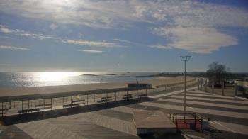 Weather camera view of Ocean Beach Park.