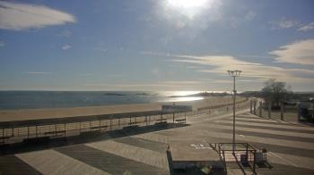 Weather camera view of Ocean Beach Park.