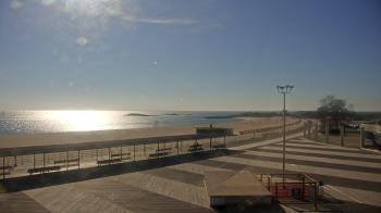 Weather camera view of Ocean Beach Park.