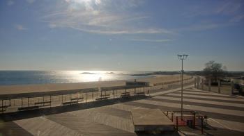 Weather camera view of Ocean Beach Park.