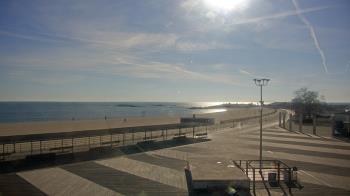 Weather camera view of Ocean Beach Park.