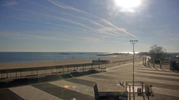 Weather camera view of Ocean Beach Park.
