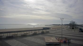 Weather camera view of Ocean Beach Park.