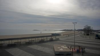 Weather camera view of Ocean Beach Park.