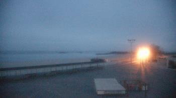 Weather camera view of Ocean Beach Park.
