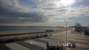Weather camera view of Ocean Beach Park.