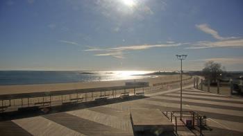 Weather camera view of Ocean Beach Park.