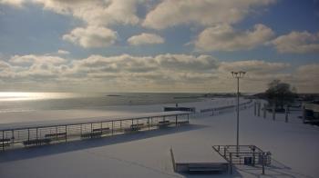 Weather camera view of Ocean Beach Park.