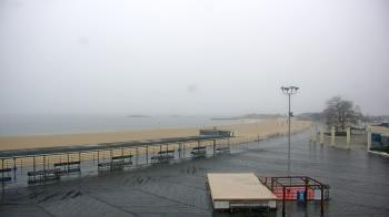 Weather camera view of Ocean Beach Park.