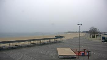 Weather camera view of Ocean Beach Park.