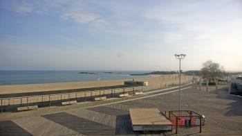 Weather camera view of Ocean Beach Park.