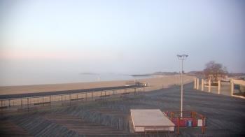 Weather camera view of Ocean Beach Park.