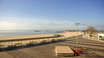 Weather camera view of Ocean Beach Park.