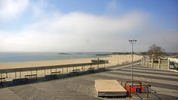 Weather camera view of Ocean Beach Park.