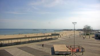 Weather camera view of Ocean Beach Park.