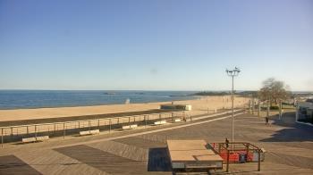 Weather camera view of Ocean Beach Park.