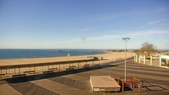 Weather camera view of Ocean Beach Park.