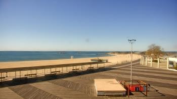 Weather camera view of Ocean Beach Park.