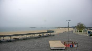 Weather camera view of Ocean Beach Park.