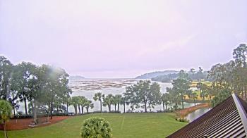 Weather camera view of Callawassie Island Club.