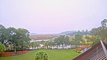 Weather camera view of Callawassie Island Club.