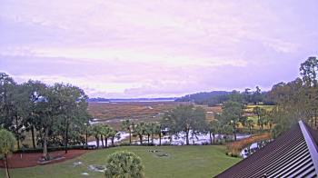 Weather camera view of Callawassie Island Club.