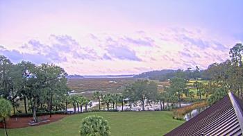 Weather camera view of Callawassie Island Club.