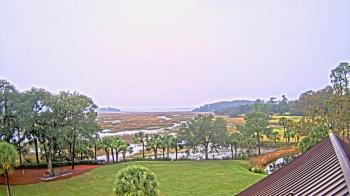 Weather camera view of Callawassie Island Club.