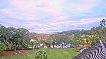 Weather camera view of Callawassie Island Club.