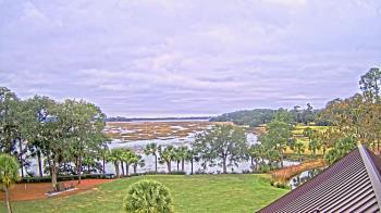 Weather camera view of Callawassie Island Club.