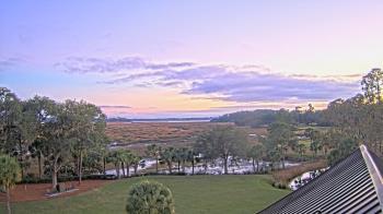 Weather camera view of Callawassie Island Club.