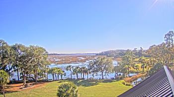 Weather camera view of Callawassie Island Club.