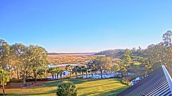 Weather camera view of Callawassie Island Club.